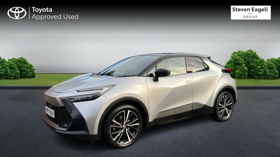 Toyota C-Hr 2.0 Vvt 13.6Kwh Excel Cvt Euro 6 Ss KW74BLK Silver #3