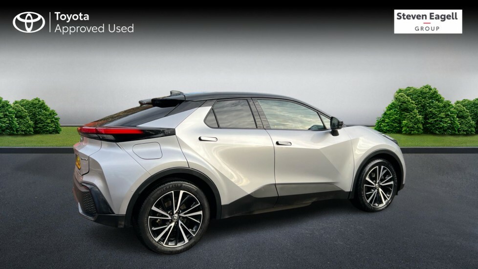 Toyota C-Hr 2.0 Vvt 13.6Kwh Excel Cvt Euro 6 Ss KW74BLK Silver #2