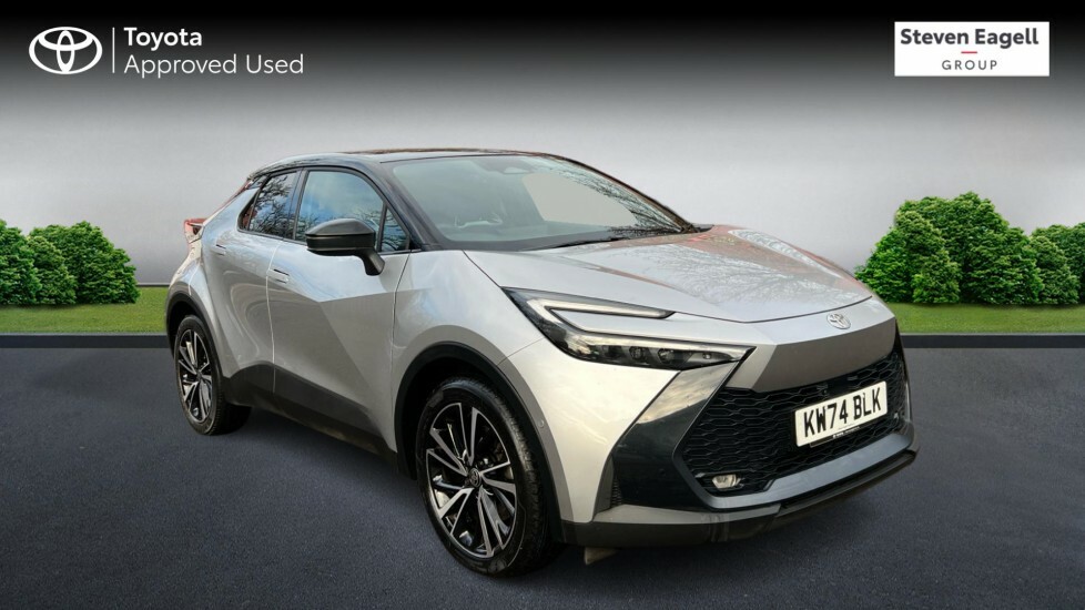 Toyota C-Hr 2.0 Vvt 13.6Kwh Excel Cvt Euro 6 Ss KW74BLK Silver