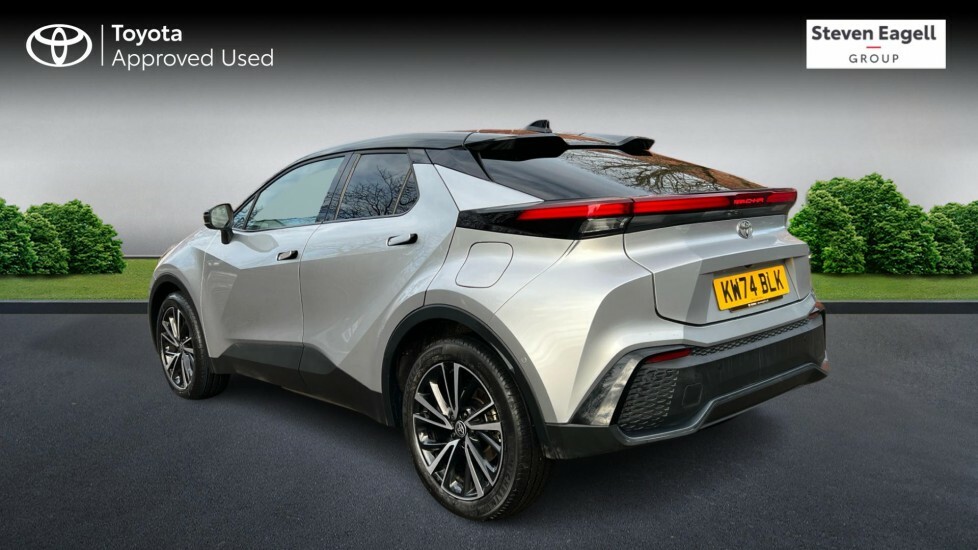 Toyota C-Hr 2.0 Vvt 13.6Kwh Excel Cvt Euro 6 Ss KW74BLK Silver #4