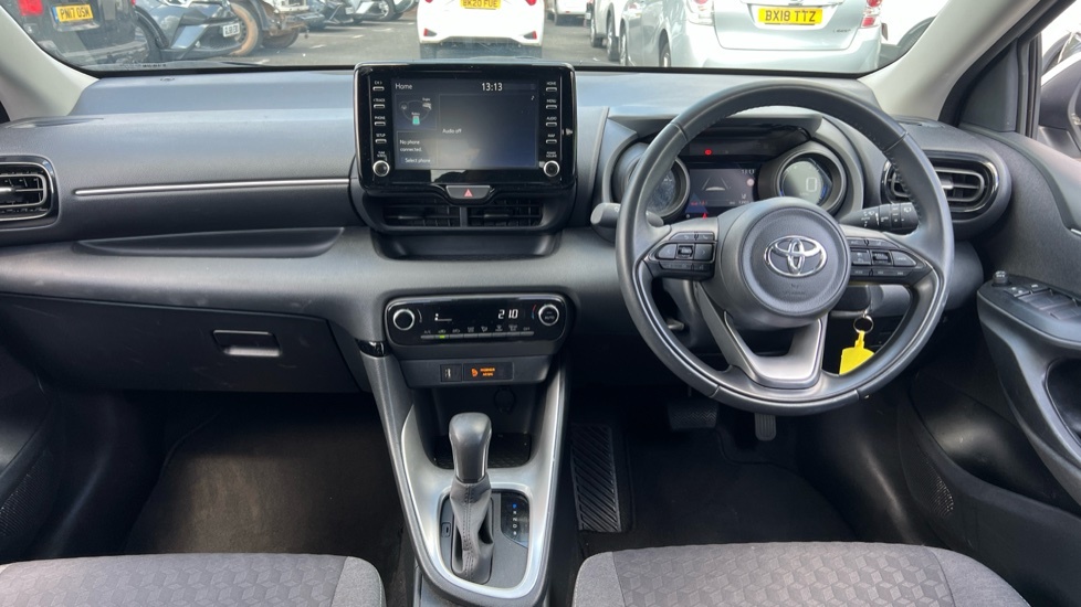 Toyota Yaris 1.5 Vvt-h Design E-cvt Euro 6 Ss K321LBE White #5
