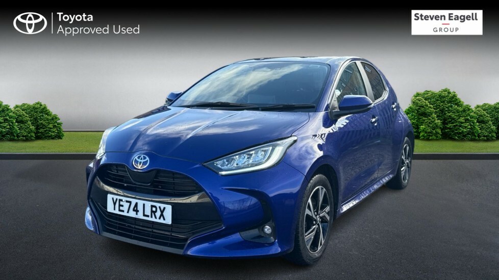 Toyota Yaris 1.5 Vvt-h Design E-cvt Euro 6 Ss YE74LRX Blue #3