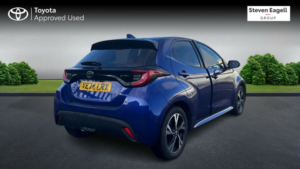 Toyota Yaris 1.5 Vvt-h Design E-cvt Euro 6 Ss YE74LRX Blue #2
