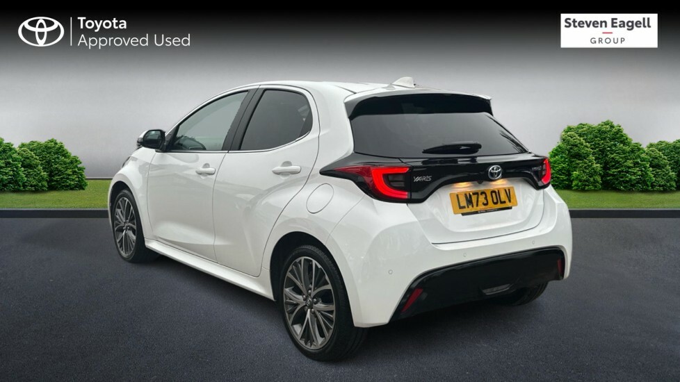 Toyota Yaris 1.5 Vvt-h Excel E-cvt Euro 6 Ss LM73OLV White #4