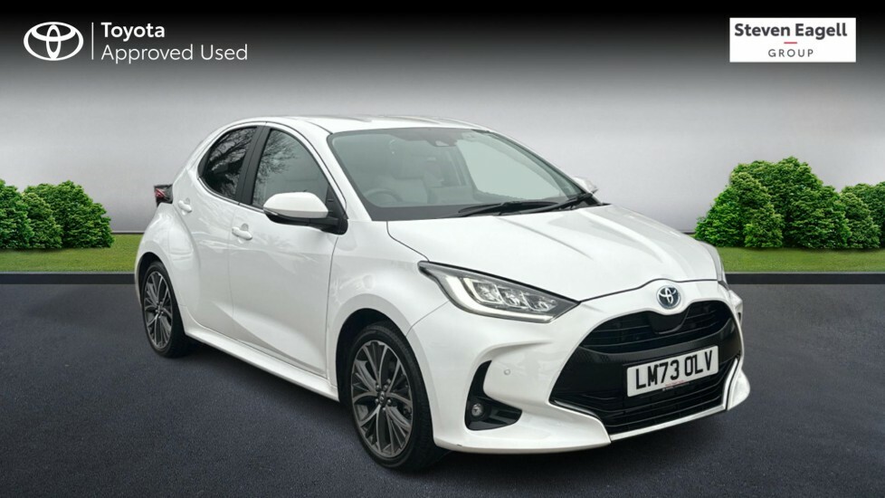 Toyota Yaris 1.5 Vvt-h Excel E-cvt Euro 6 Ss White