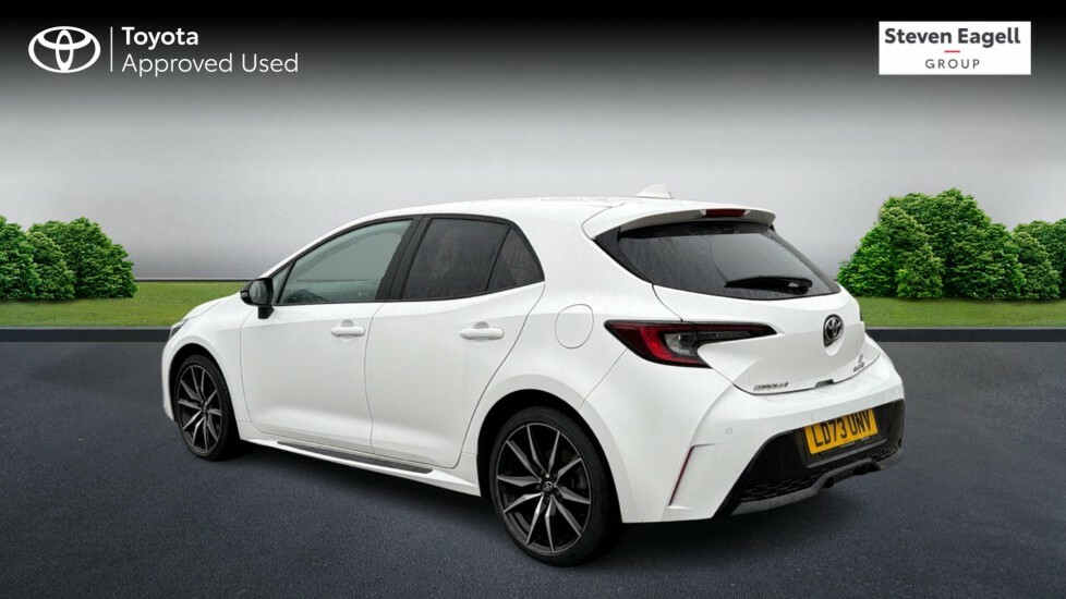 Toyota Corolla 1.8 Vvt-h Gr Sport Cvt Euro 6 Ss LD73UNV White #4