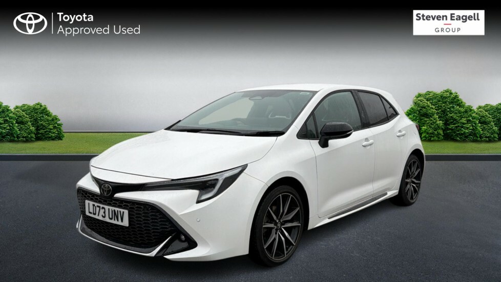 Toyota Corolla 1.8 Vvt-h Gr Sport Cvt Euro 6 Ss LD73UNV White #3