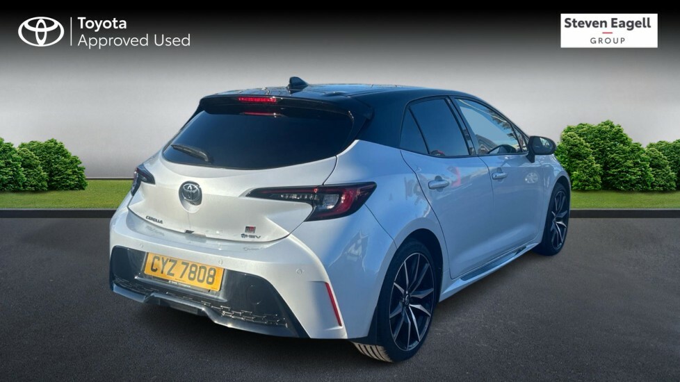 Toyota Corolla 2.0 Vvt-h Gr Sport Cvt Euro 6 Ss White #2