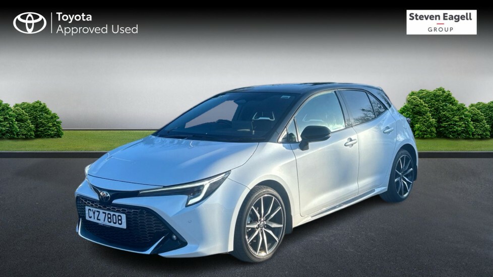 Toyota Corolla 2.0 Vvt-h Gr Sport Cvt Euro 6 Ss White #3