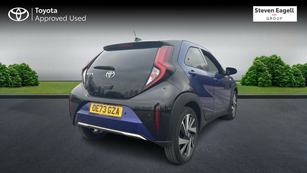Toyota Aygo X 1.0 Vvt-i Exclusive X-shift Euro 6 Ss OE73GZA Blue #2