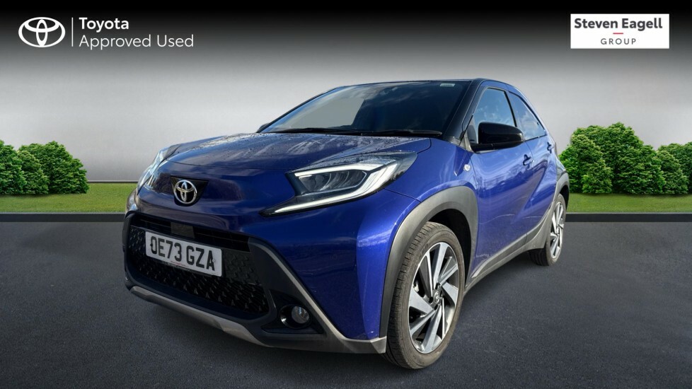Toyota Aygo X 1.0 Vvt-i Exclusive X-shift Euro 6 Ss Blue