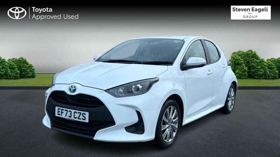 Toyota Yaris 1.5 Vvt-h Icon Hatchback Hybrid E-cvt E EF73CZS White #3