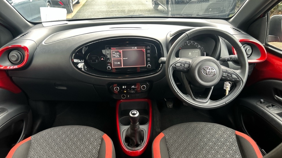 Toyota Aygo X 1.0 Vvt-i Edge Euro 6 Ss BL23YJF Red #5