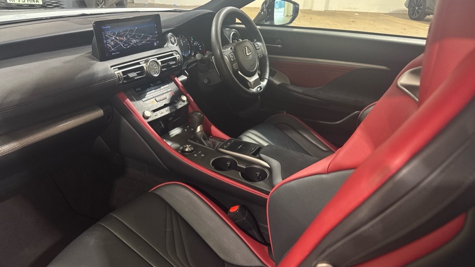 Lexus RC 5.0 V8 Coupe Euro 6 463 Ps White #6