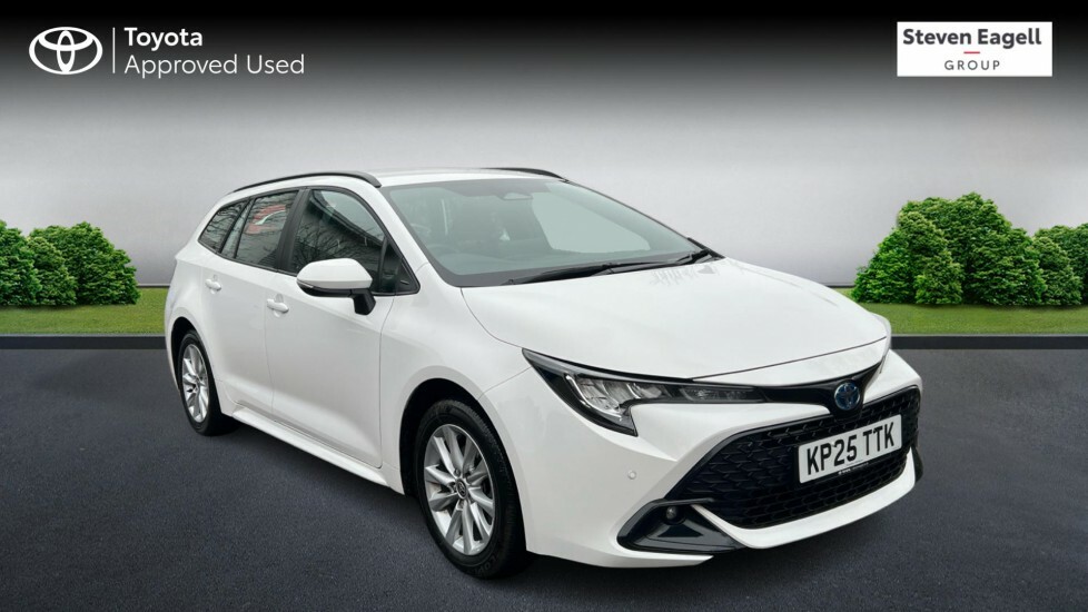 Toyota Corolla 1.8 Vvt-h Icon Touring Sports Cvt Euro 6 Ss KP25TTK White