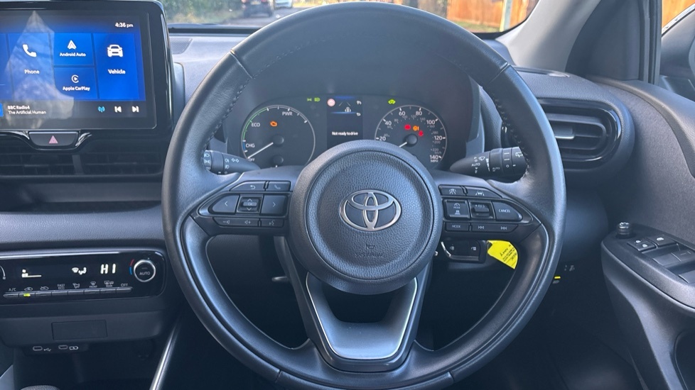 Toyota Yaris 1.5 Vvt-h Icon Hatchback Hybrid E-cvt E LF74NMY Black #6