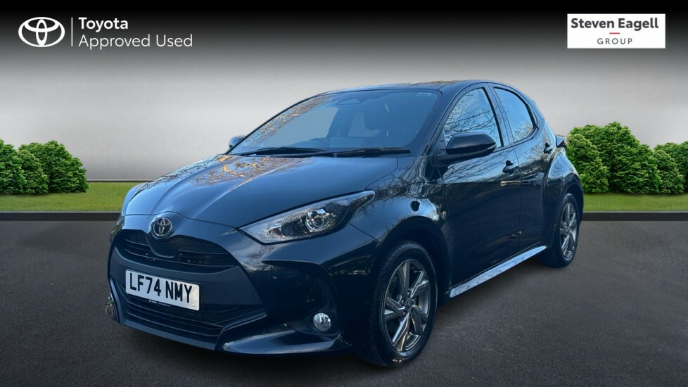 Toyota Yaris 1.5 Vvt-h Icon Hatchback Hybrid E-cvt E LF74NMY Black #3
