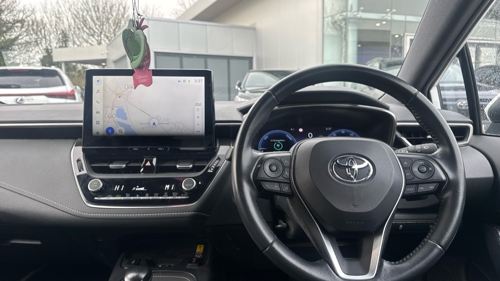 Toyota Corolla 2.0 Vvt-h Design Hatchback Hybrid Cvt E AD72GXK White #6
