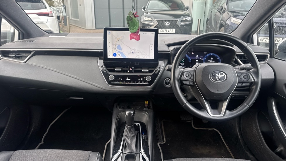 Toyota Corolla 2.0 Vvt-h Design Hatchback Hybrid Cvt E AD72GXK White #5