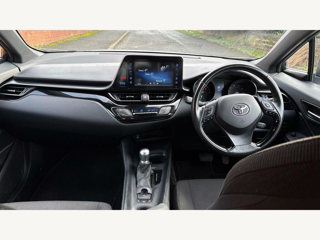 Toyota C-Hr 1.8 Vvt-h Icon Cvt Euro 6 Ss BA68XFL White #5