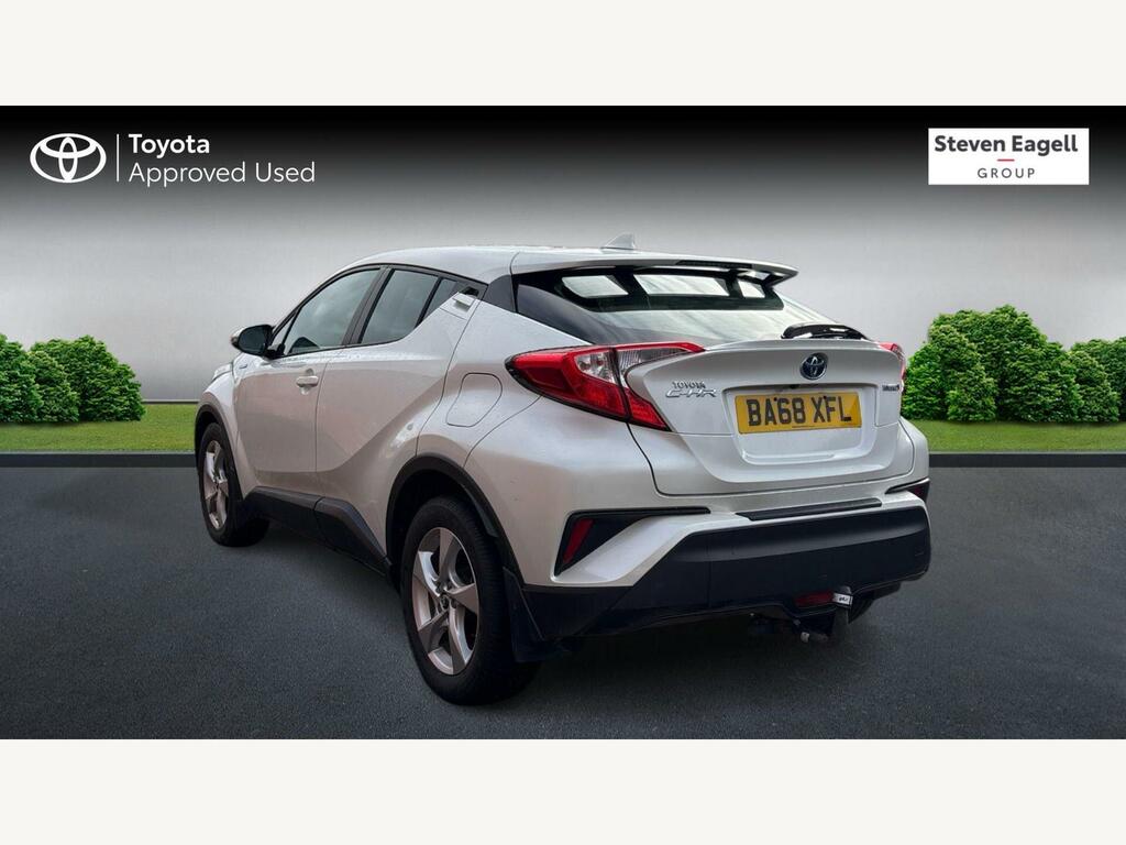 Toyota C-Hr 1.8 Vvt-h Icon Cvt Euro 6 Ss BA68XFL White #4