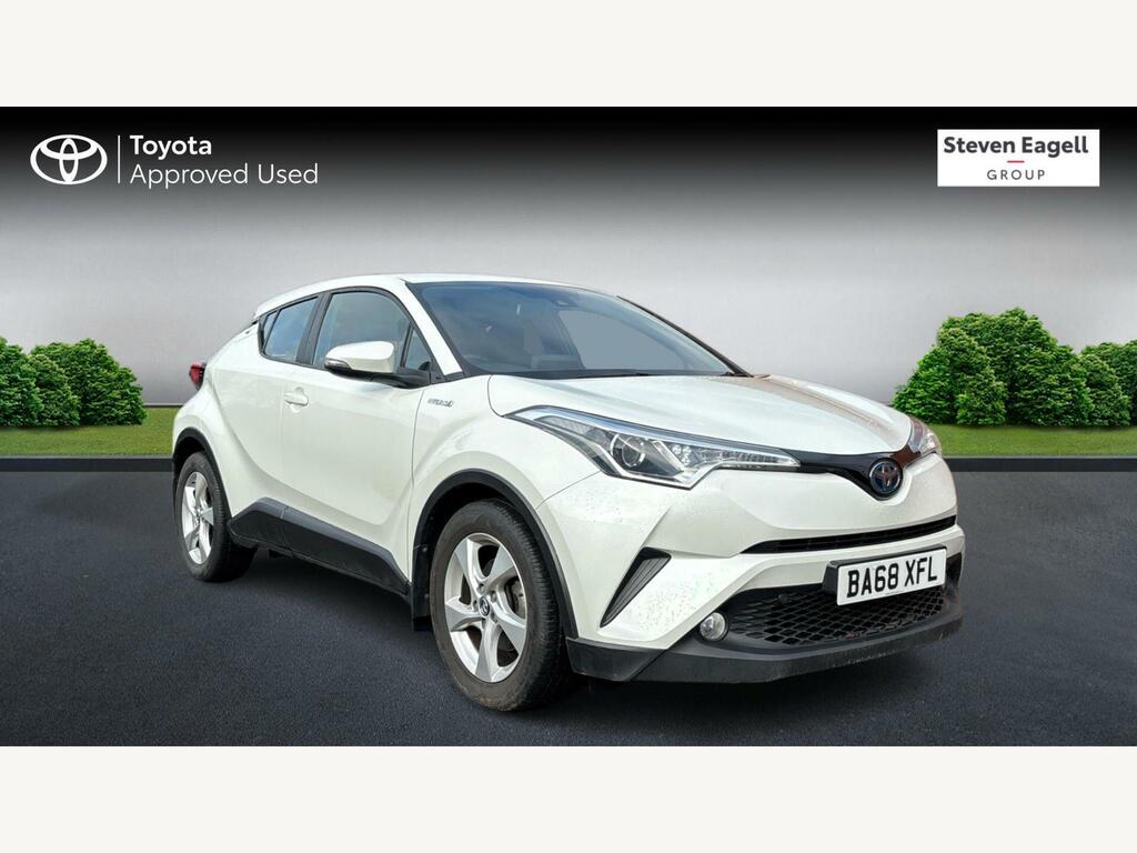 Toyota C-Hr 1.8 Vvt-h Icon Cvt Euro 6 Ss White