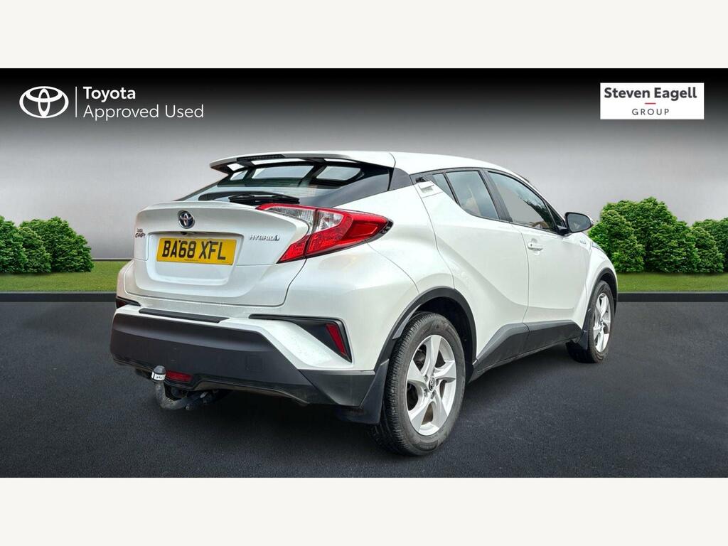 Toyota C-Hr 1.8 Vvt-h Icon Cvt Euro 6 Ss BA68XFL White #2