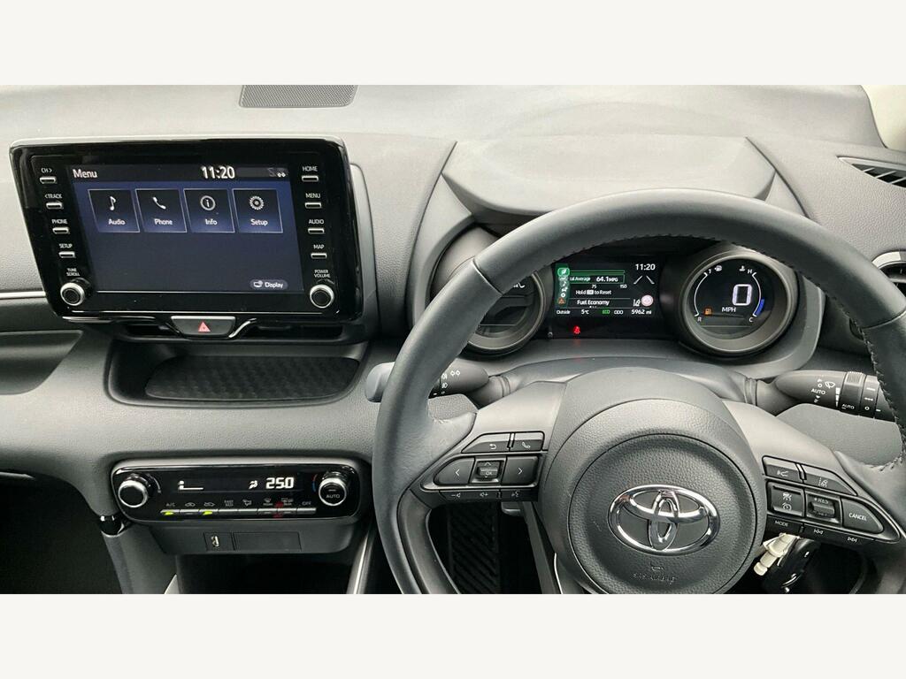 Toyota Yaris 1.5 Vvt-h Design E-cvt Euro 6 Ss VE73HFL Grey #6