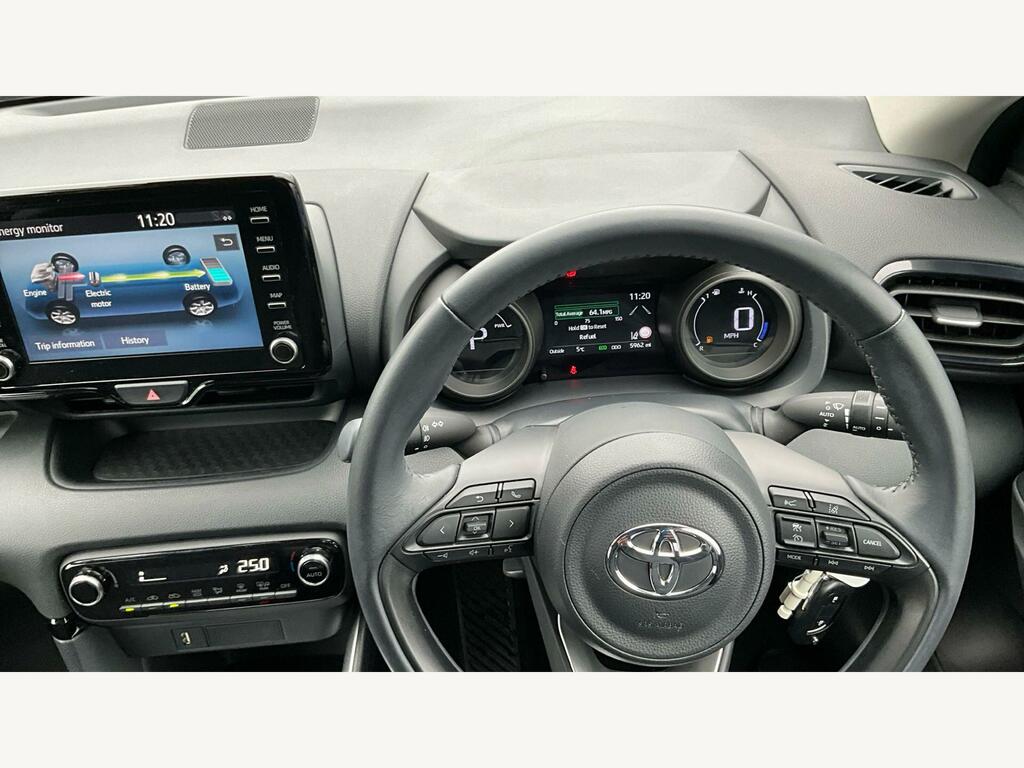 Toyota Yaris 1.5 Vvt-h Design E-cvt Euro 6 Ss VE73HFL Grey #5