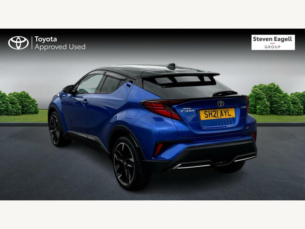 Toyota C-Hr 1.8 Vvt-h Gr Sport Cvt Euro 6 Ss SH21AYL Blue #4