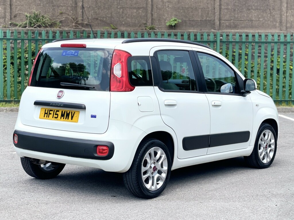 Fiat Panda Hatchback 1.2 Panda My 1.2 69 Bhp Lounge 201515 HF15MWV White #4