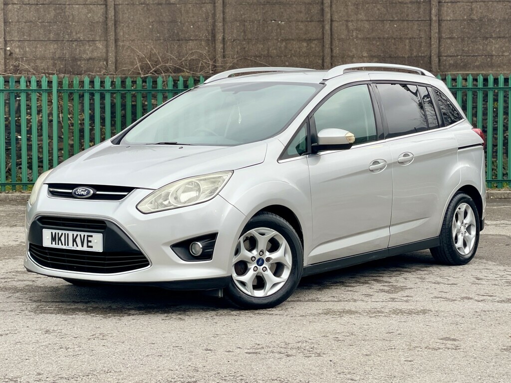 Ford Grand C-Max Mpv 1.6 Tdci Zetec 201111 Silver #3