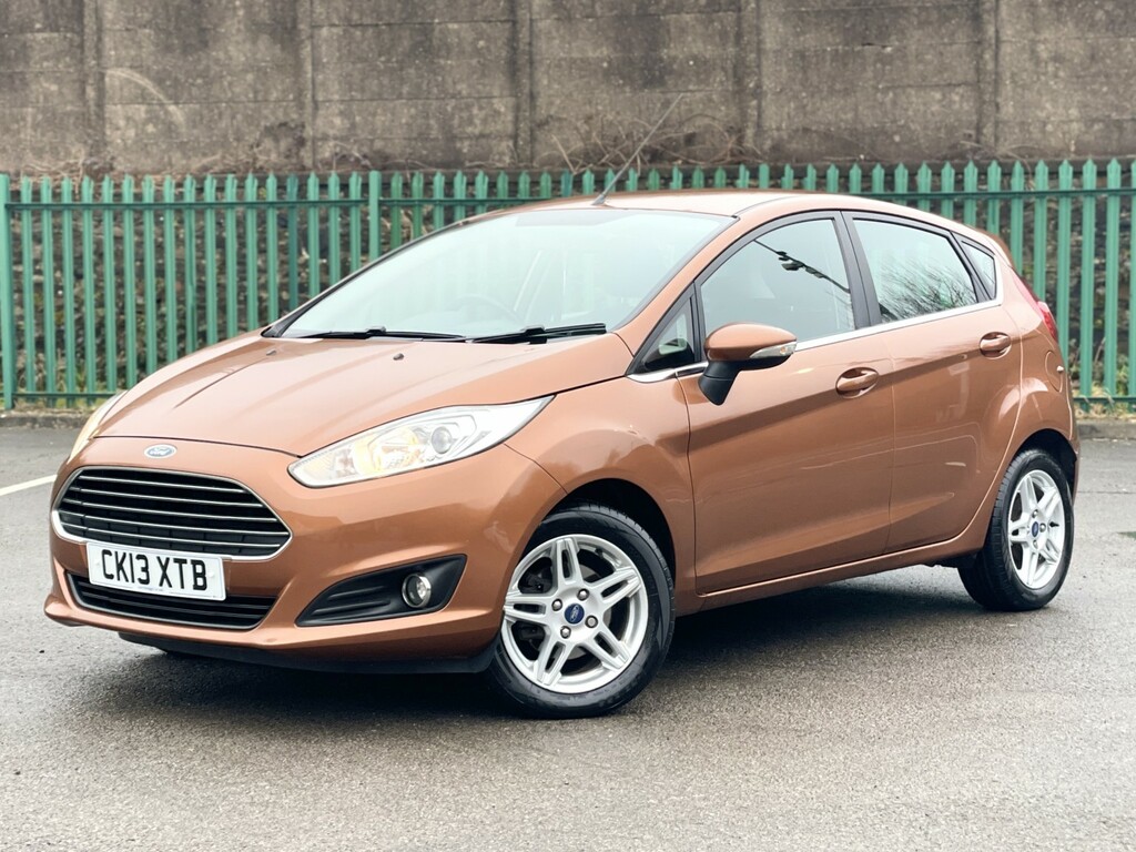 Ford Fiesta Hatchback 1.25 Zetec 201313 CK13XTB Yellow #3