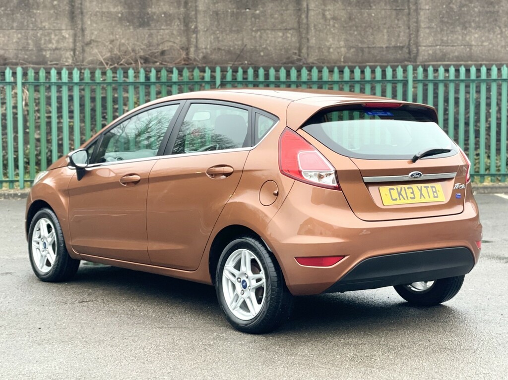 Ford Fiesta Hatchback 1.25 Zetec 201313 CK13XTB Yellow #2