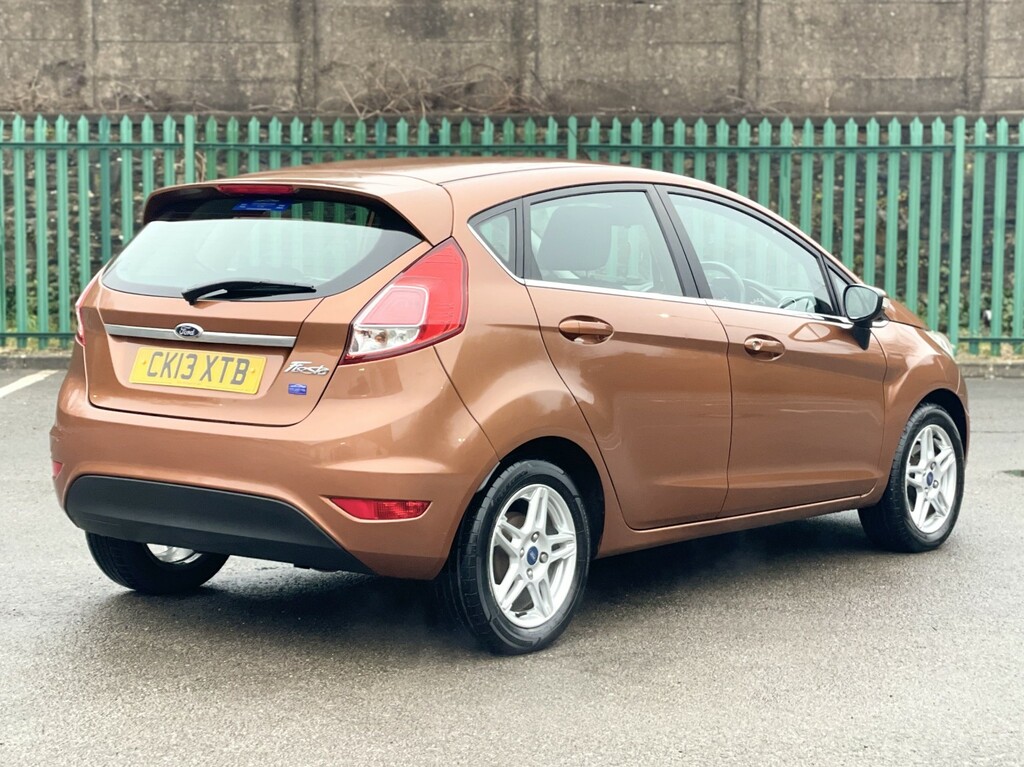 Ford Fiesta Hatchback 1.25 Zetec 201313 CK13XTB Yellow #4