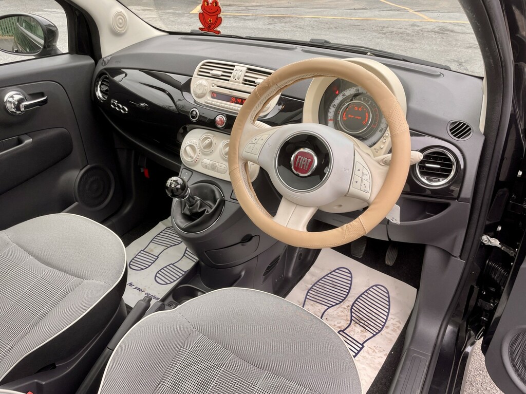 Fiat 500 Hatchback 1.2 500 1.2 69Hp Lounge 201414 LY14GZX Black #5