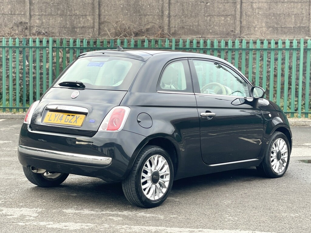 Fiat 500 Hatchback 1.2 500 1.2 69Hp Lounge 201414 LY14GZX Black #4