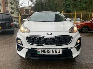 Kia Sportage 1.6 Gdi 2 Euro 6 Ss NG19NBJ White #2