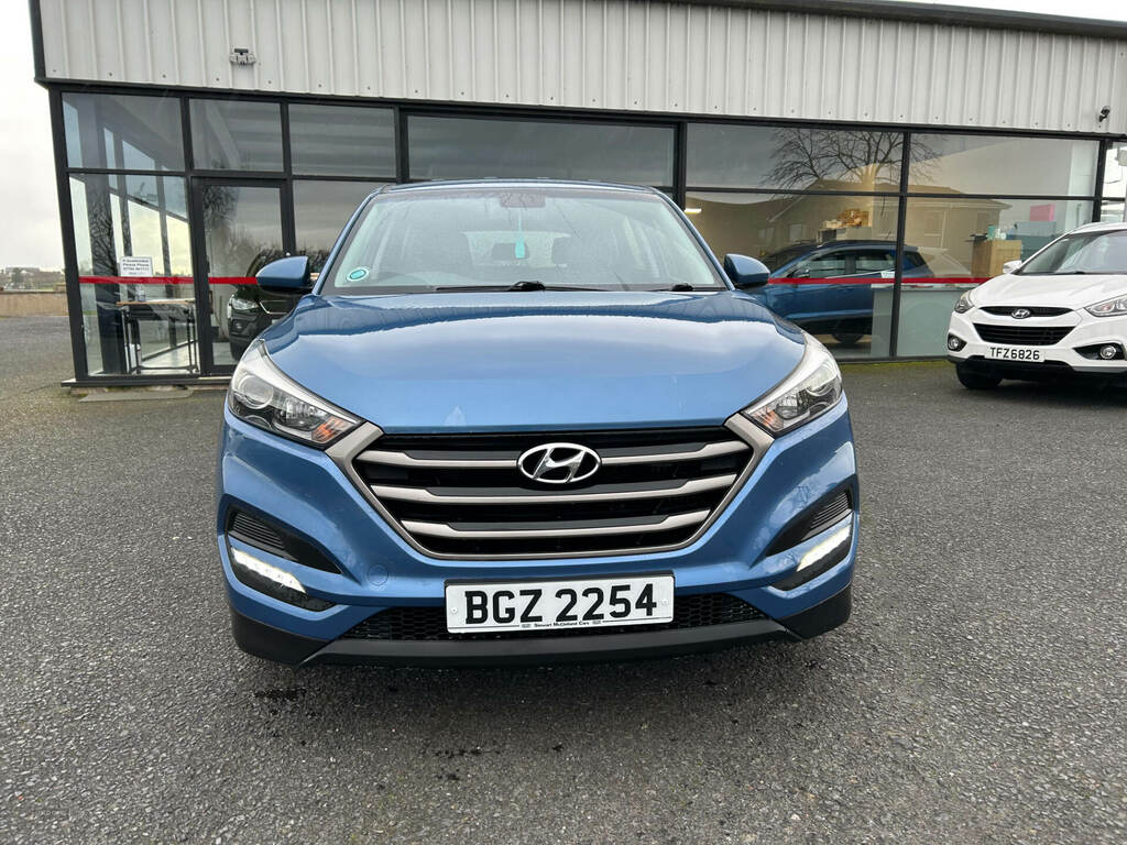 Hyundai Tucson 1.7 Crdi Blue Drive S 2Wd BGZ2254 Blue #2