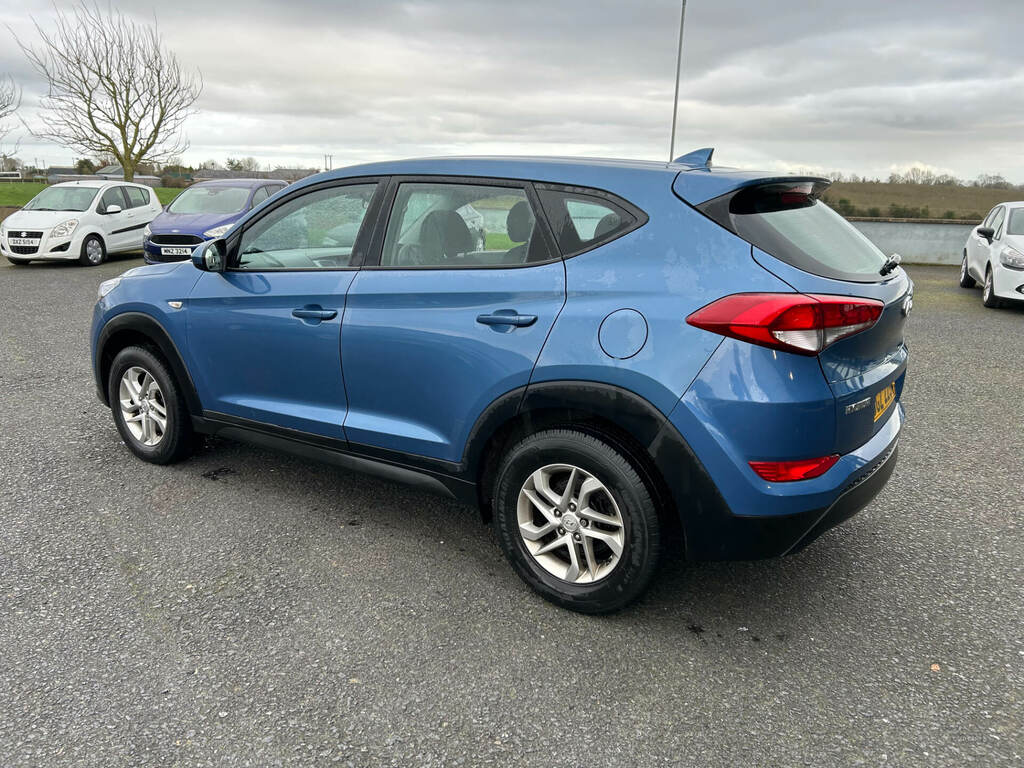 Hyundai Tucson 1.7 Crdi Blue Drive S 2Wd BGZ2254 Blue #4