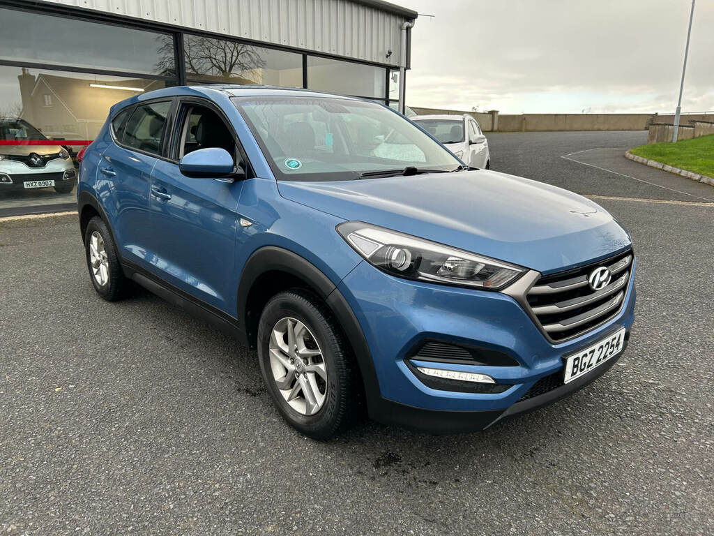 Hyundai Tucson 1.7 Crdi Blue Drive S 2Wd BGZ2254 Blue #6