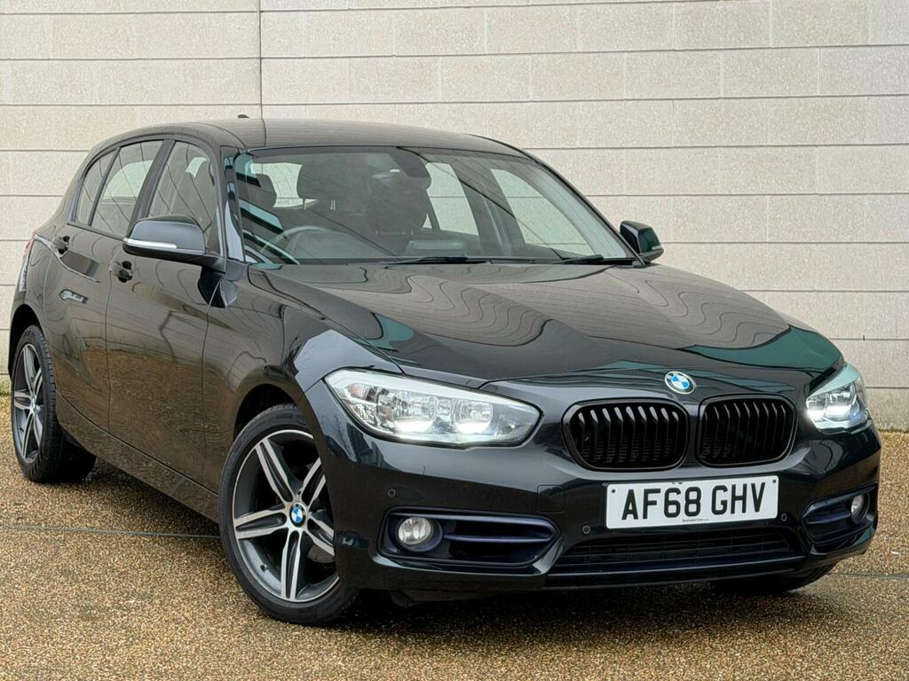 BMW 1 Series Hatchback 1.5 118I Sport Euro 6 Ss 201868 AF68GHV Black #3