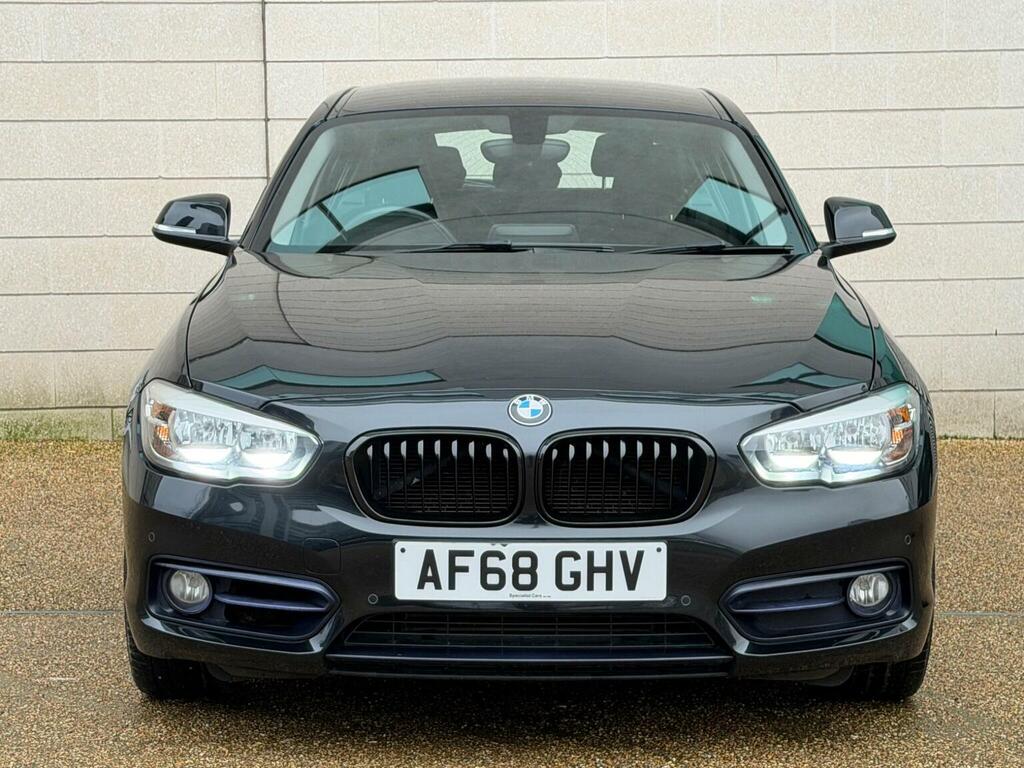 BMW 1 Series Hatchback 1.5 118I Sport Euro 6 Ss 201868 AF68GHV Black #4