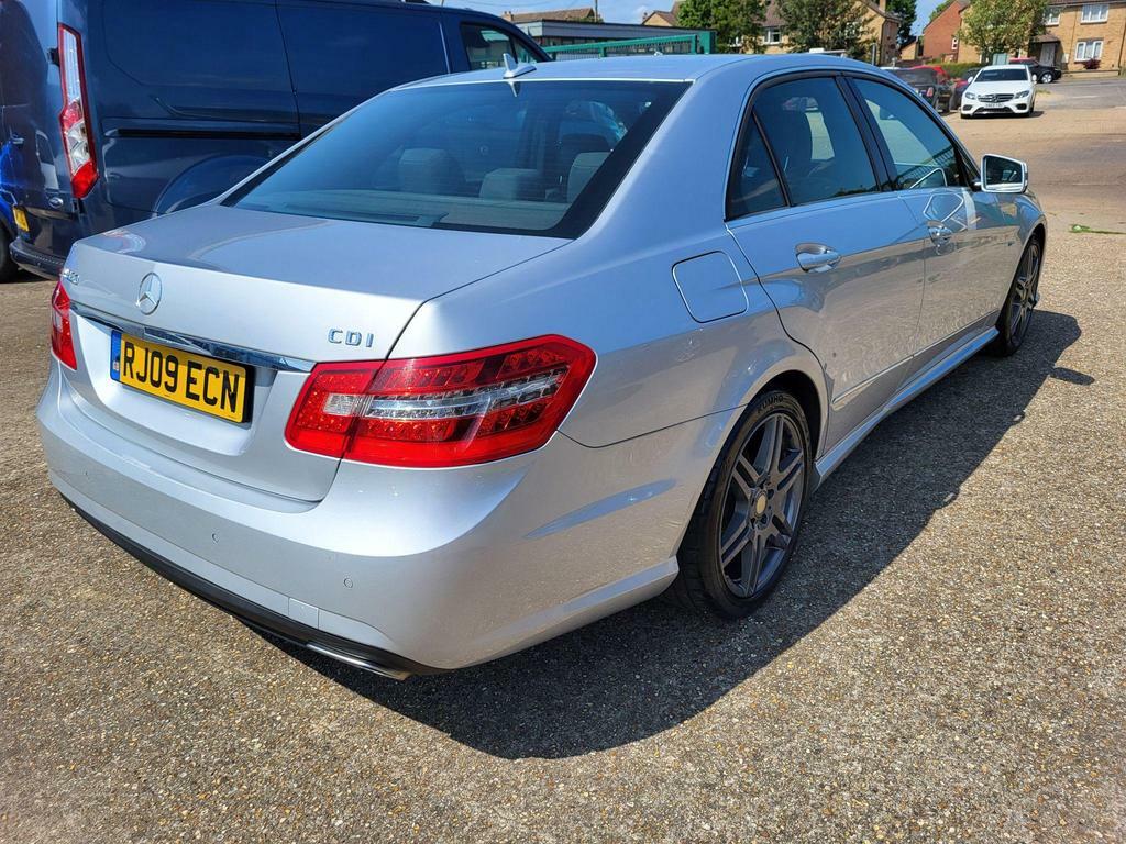 Mercedes-Benz E Class 3.0 E350 Cdi V6 Blueefficiency Sport G-tronic Euro RJ09ECN Silver #5