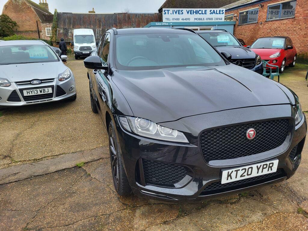 Jaguar F-Pace 2.0 D180 Chequered Flag Awd Euro 6 S S Black
