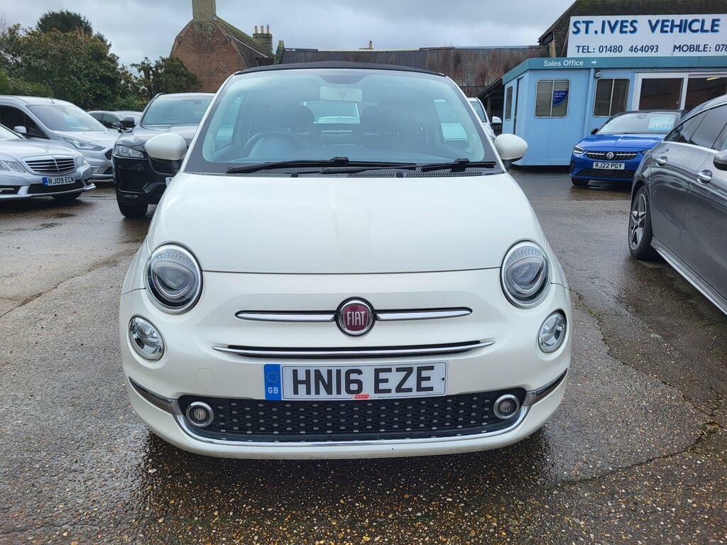 Fiat 500C 1.2 Eco Lounge Euro 6 S S HN16EZE White #3