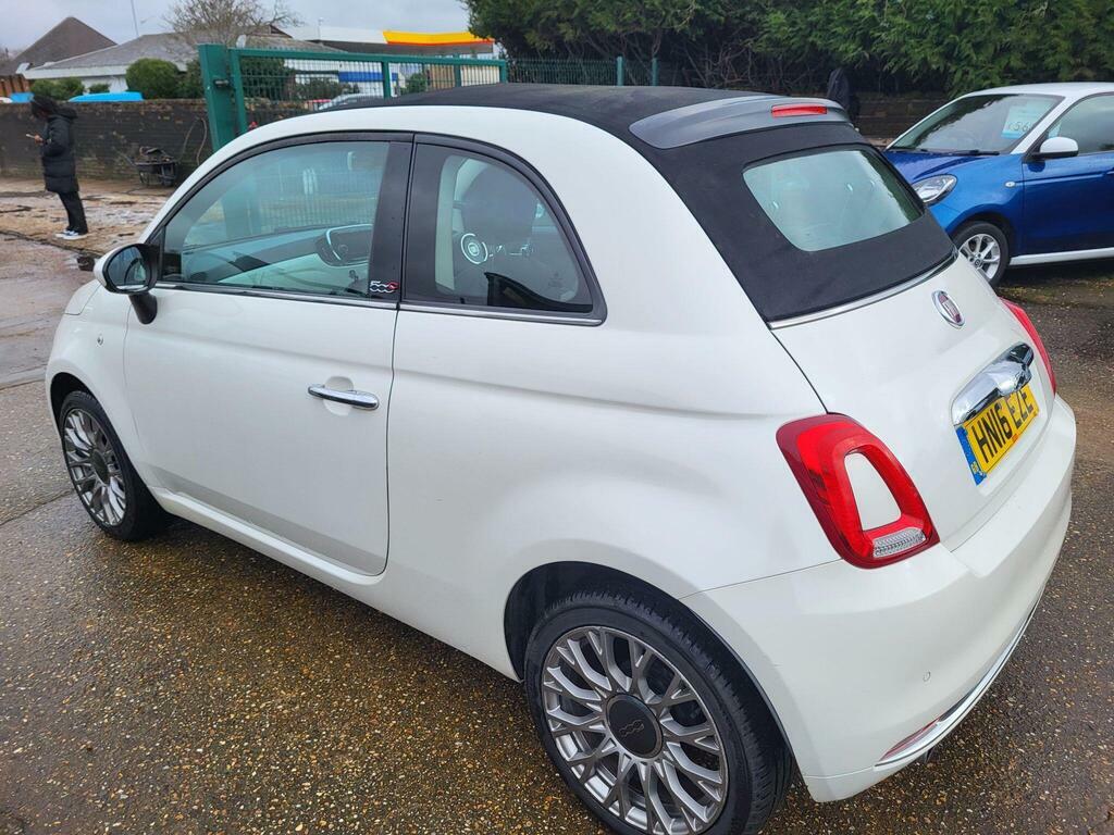 Fiat 500C 1.2 Eco Lounge Euro 6 S S HN16EZE White #4