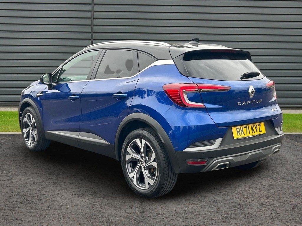 Renault Captur 1.3 Tce Rs Line Edc RK71KVZ Blue #5