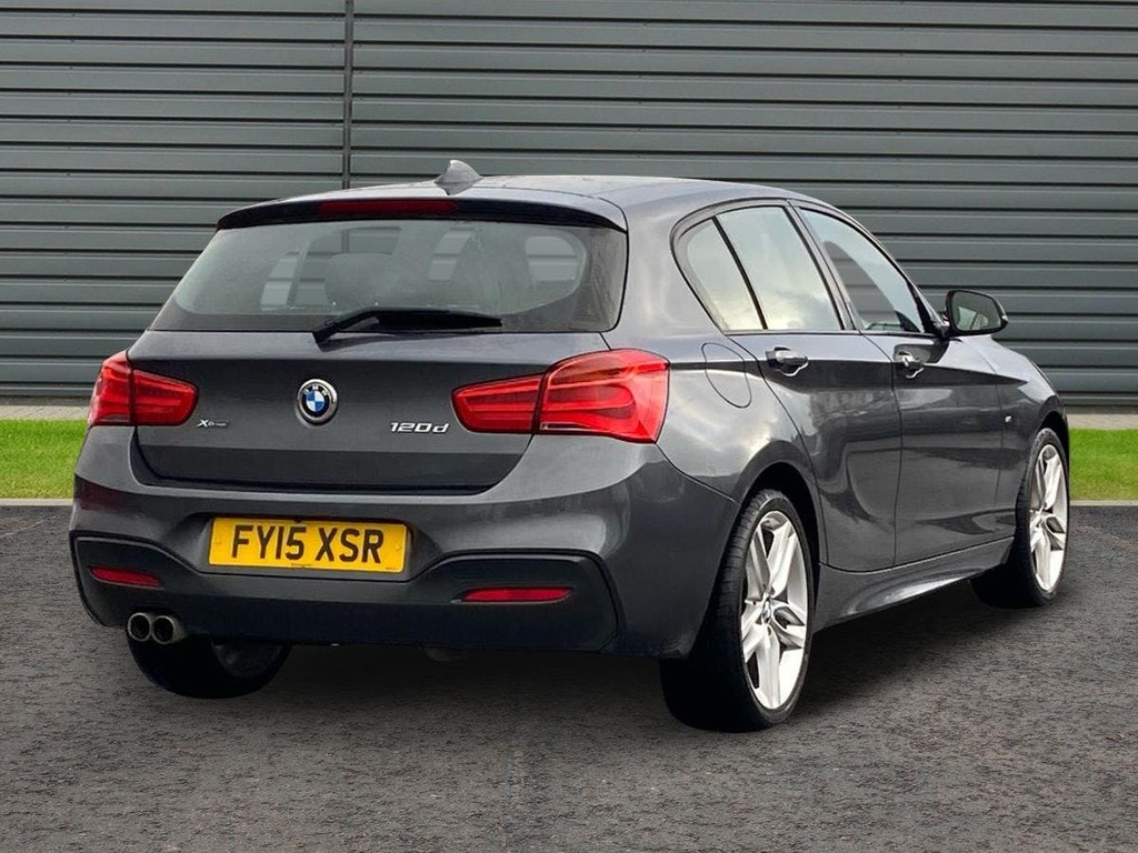 BMW 1 Series 2.0 120D M Sport Hatchback Xdrive Grey #3