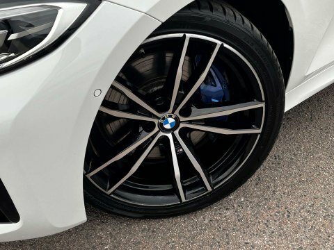BMW 3 Series Saloon LX69ZRR White #3
